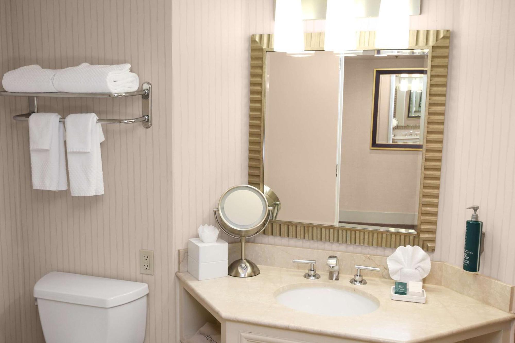 Chambre Lit King-Size avec Douche Accessible en Fauteuil Roulant - Adaptée aux Personnes à Mobilité Réduite et aux Malentendants
