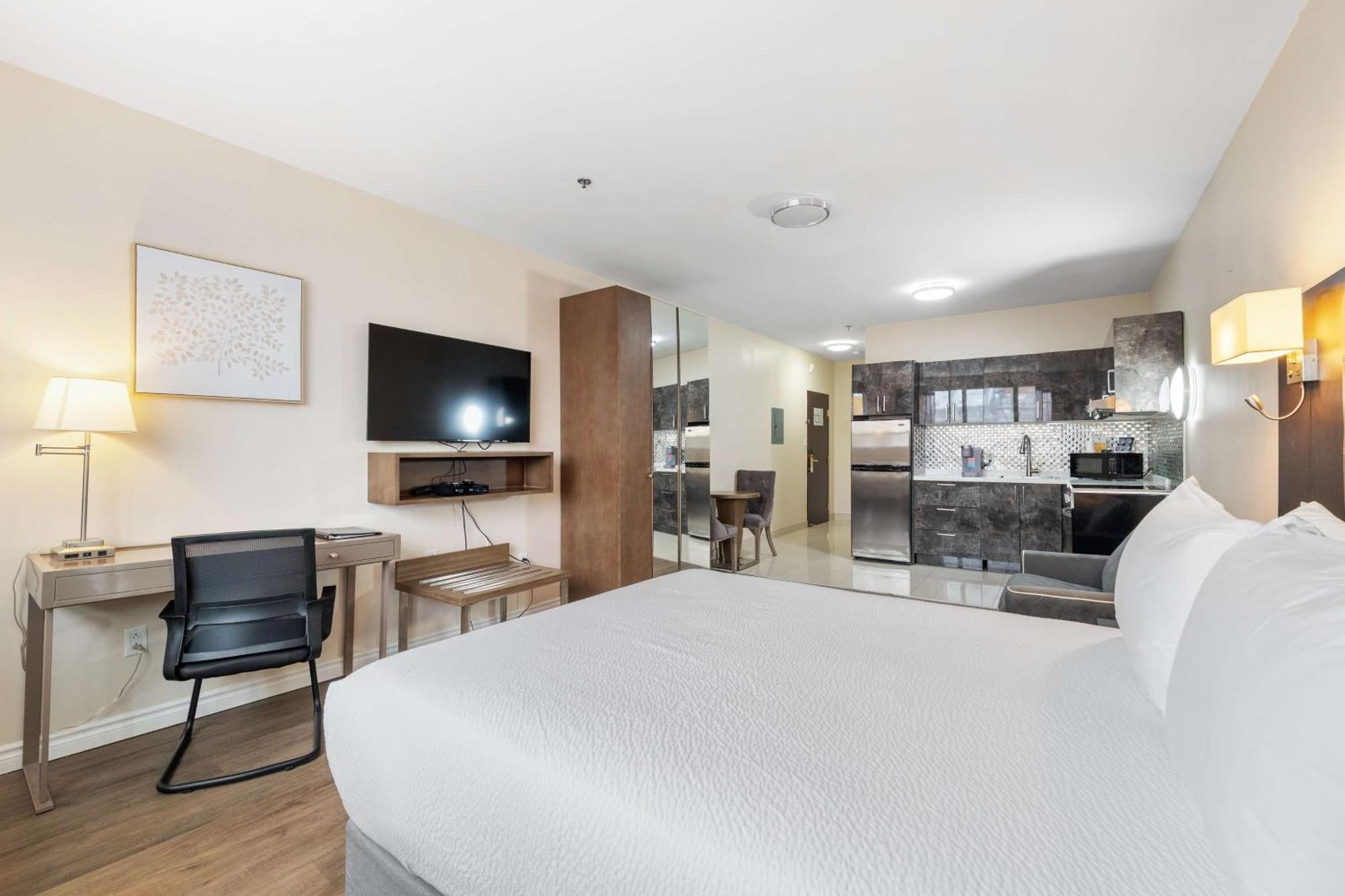 Suite Lit Queen-Size Efficacité avec Canapé-Lit - Non-Fumeurs