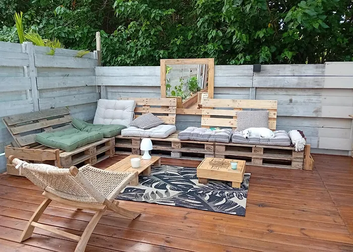 Villa: Villa Lola- Au cœur de la BO - 100m de la plage, cuve 800L
